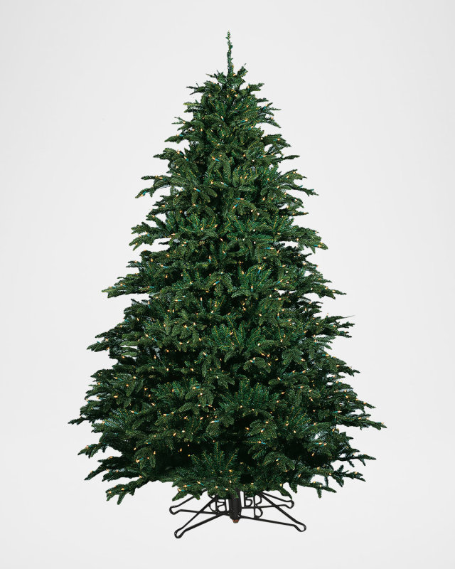10' Alaskan Deluxe Pre-Lit Christmas Tree